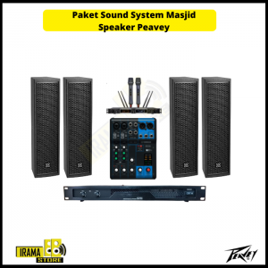 Paket Sound System Masjid Indoor Speaker Peavey - 4 Speaker